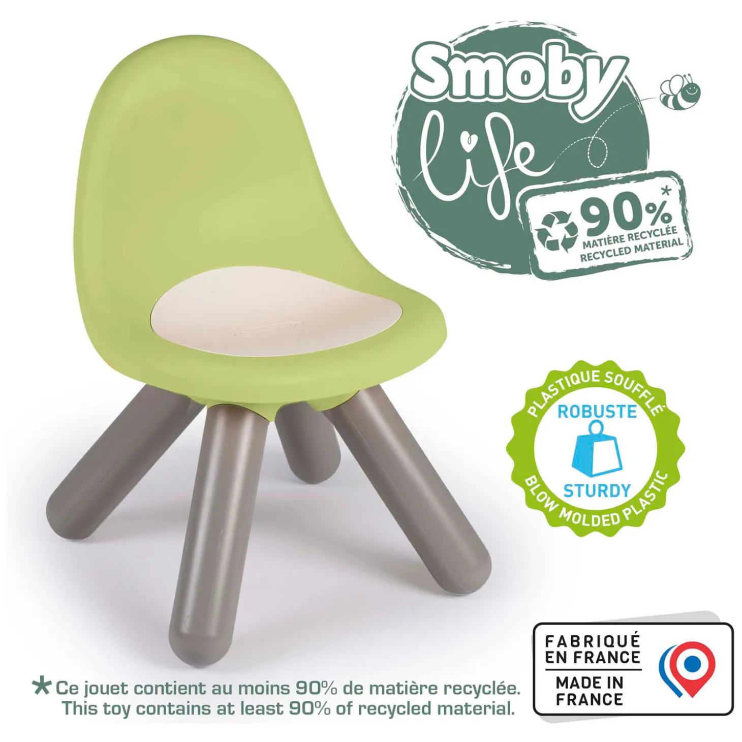 Smoby Life Kinderstoel Groen