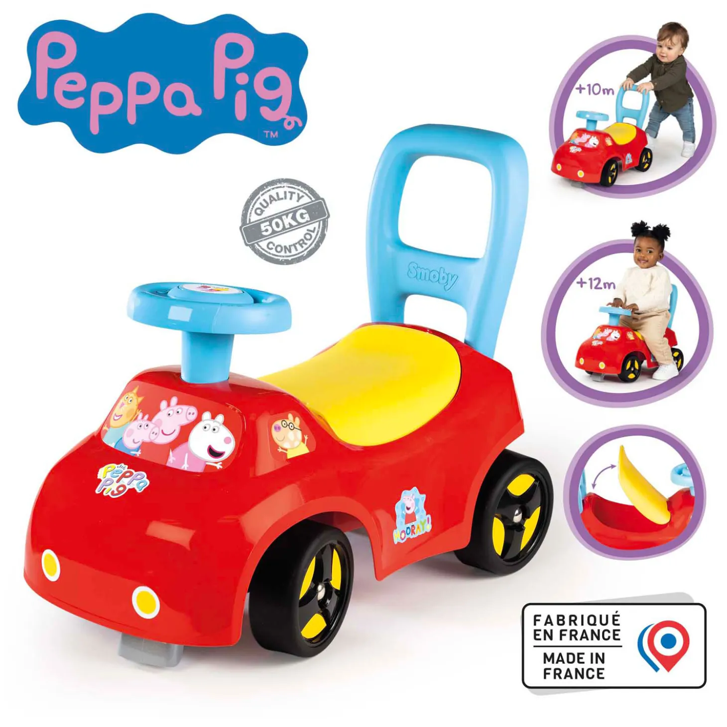 Smoby Loopauto Peppa Pig