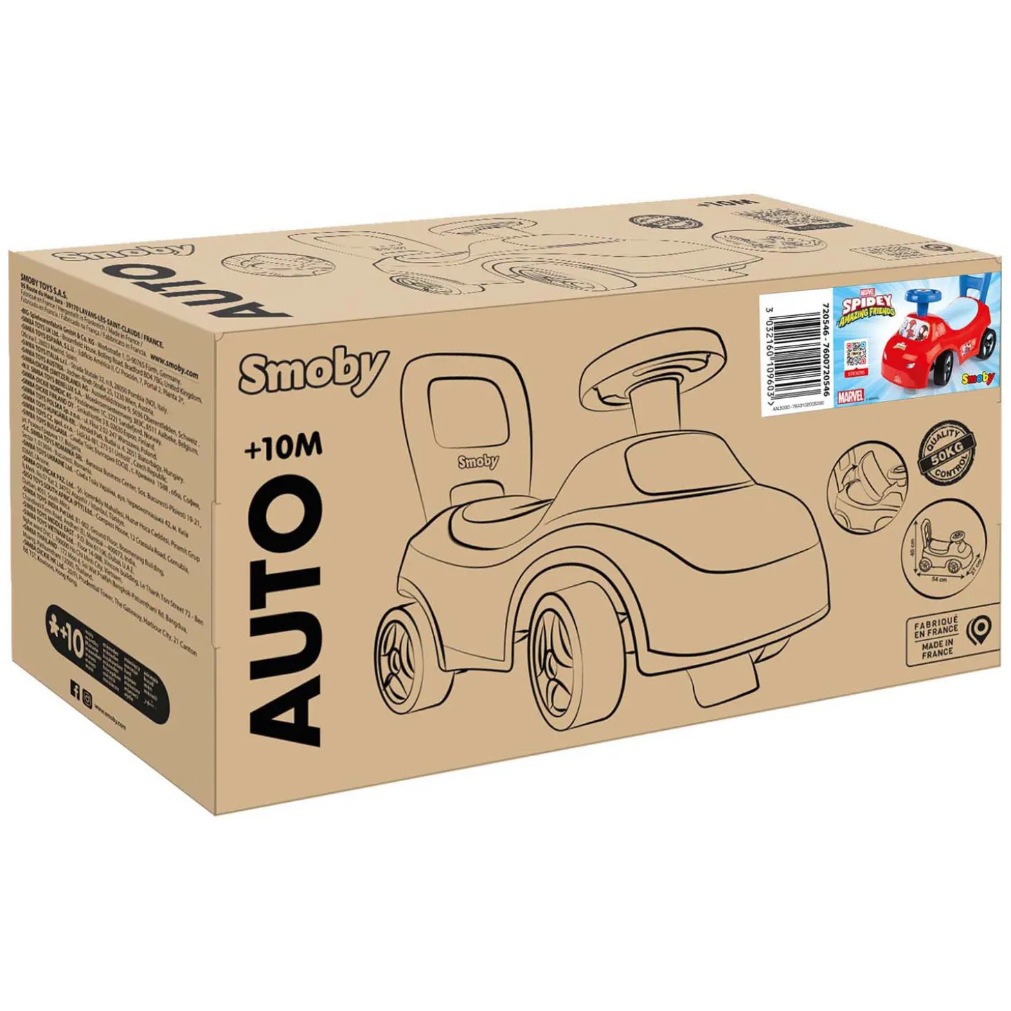 Smoby Loopauto Spidey