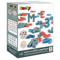 Smoby Magnetische Leters en Cijfers, 72dlg.