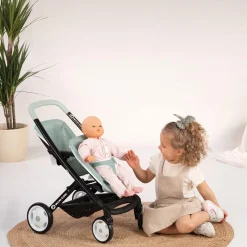 Smoby Maxi-Cosi Poppenwagen Sage voor 2 Poppen
