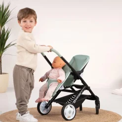 Smoby Maxi-Cosi Poppenwagen Sage voor 2 Poppen