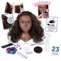 Smoby Mijn Beauty Kappop Afro met Accessoires, 23dlg.