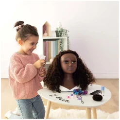 Smoby Mijn Beauty Kappop Afro met Accessoires, 23dlg.