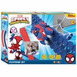 Smoby Spidey & Amazing Friends Flextreme Racebaan Set, 184dlg.