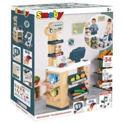 Smoby Supermarkt Klein met Accessoires, 34dlg.
