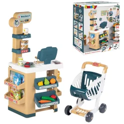 Smoby Supermarkt Klein met Accessoires, 34dlg.