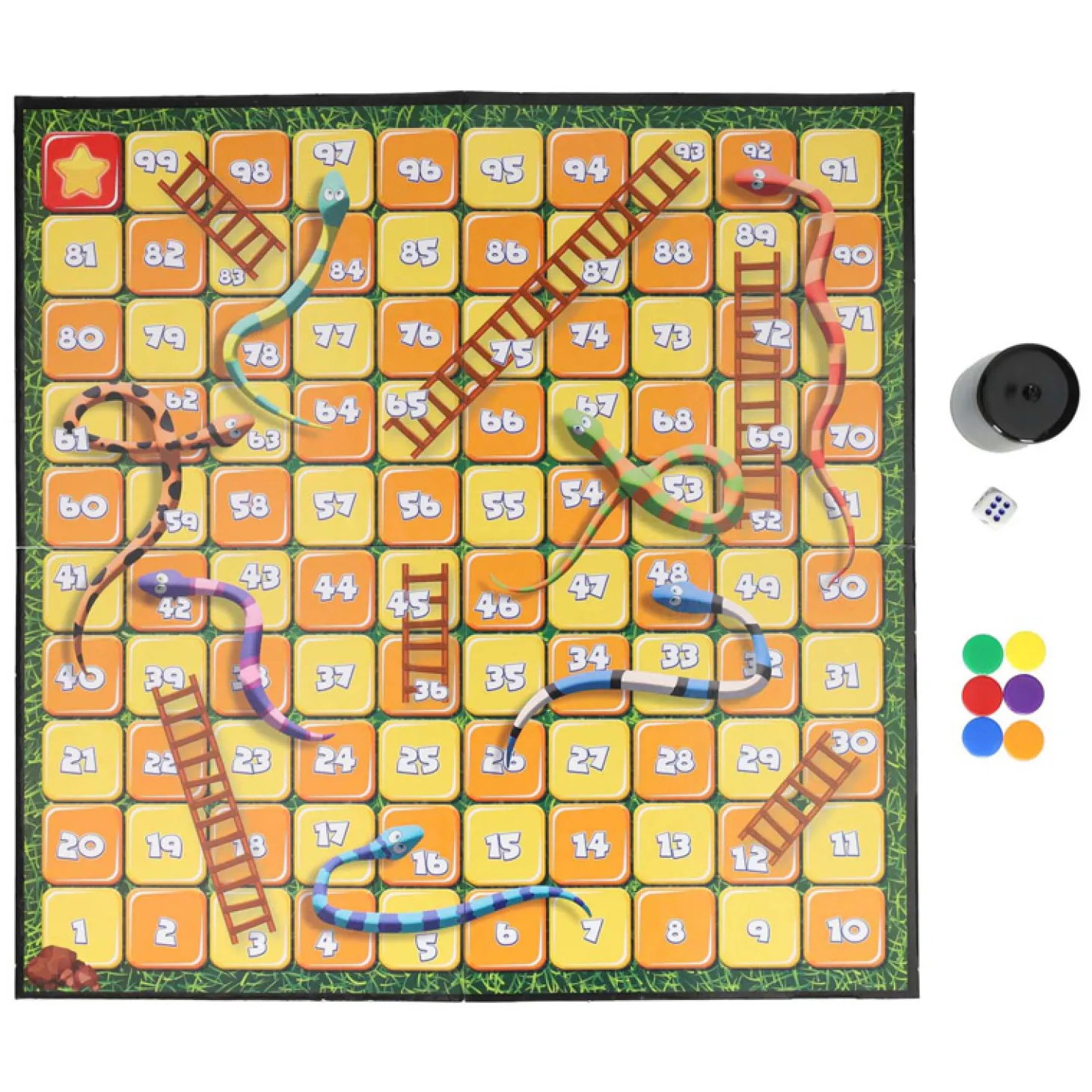 Snakes & Ladders Bordspel