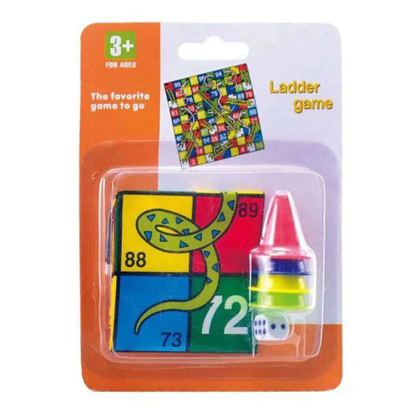 Snakes & Ladderspel Klein