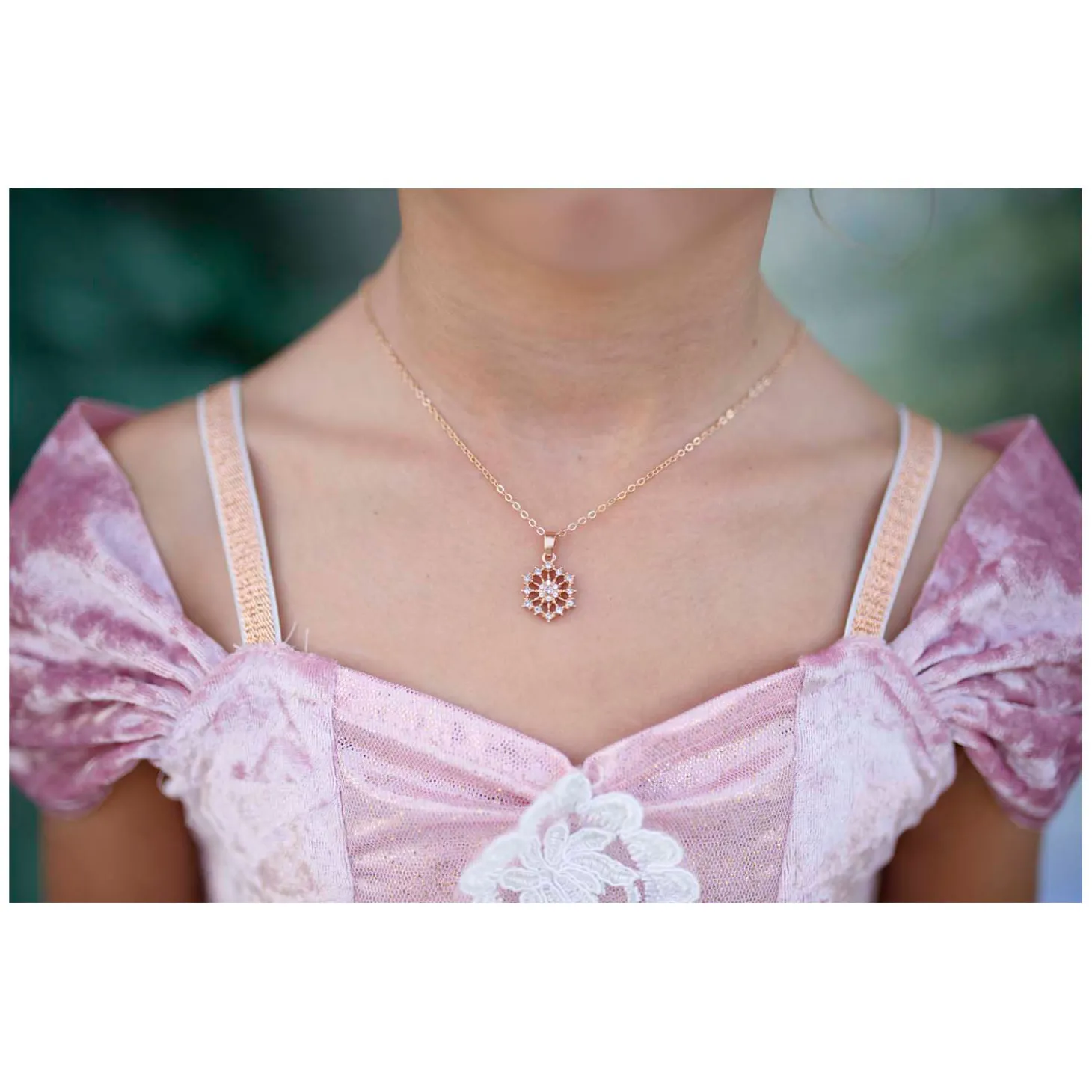 Snowflake Ketting en Ring Set - 2st.