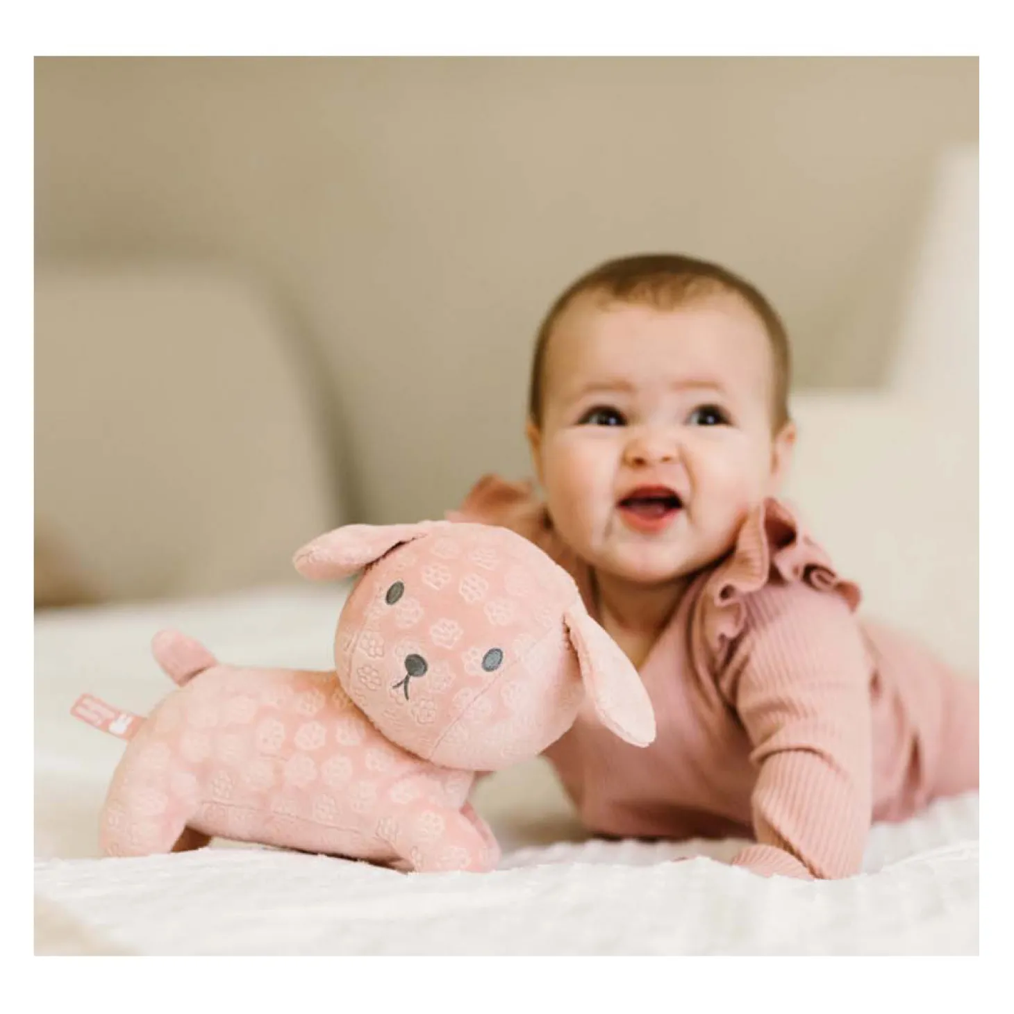 Snuffie Knuffel - Roze, 25cm