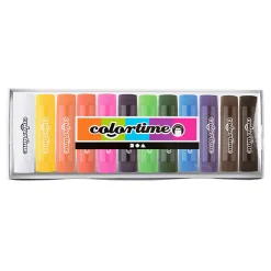 Soft Color Stick Krijt Kleur, 12st.