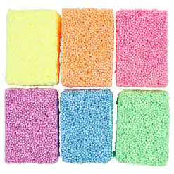 Soft Foam Clay Neon Kleuren, 6x10gr.