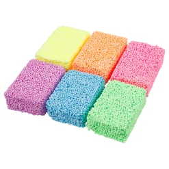 Soft Foam Clay Neon Kleuren, 6x10gr.