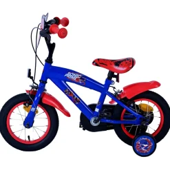Sonic Prime Fiets - 12 inch - Blauw Rood - Twee handremmen
