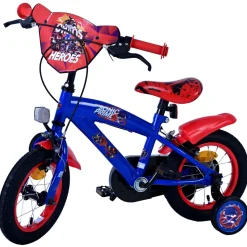 Sonic Prime Fiets - 12 inch - Blauw Rood - Twee handremmen