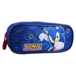 Sonic Still Unstoppable Etui, 2-vaks - Blauw