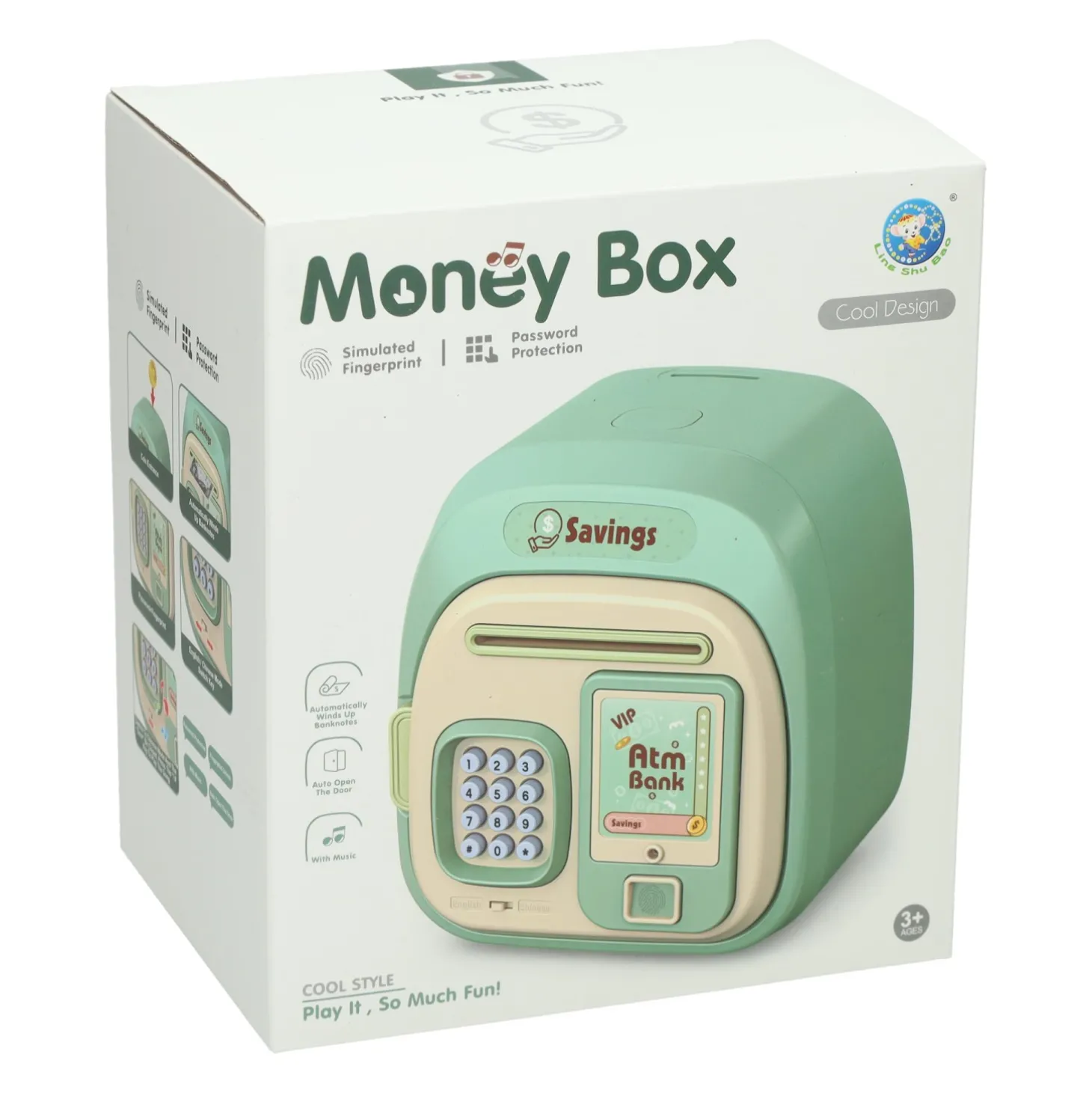 Spaarkluis met Codeslot Groen