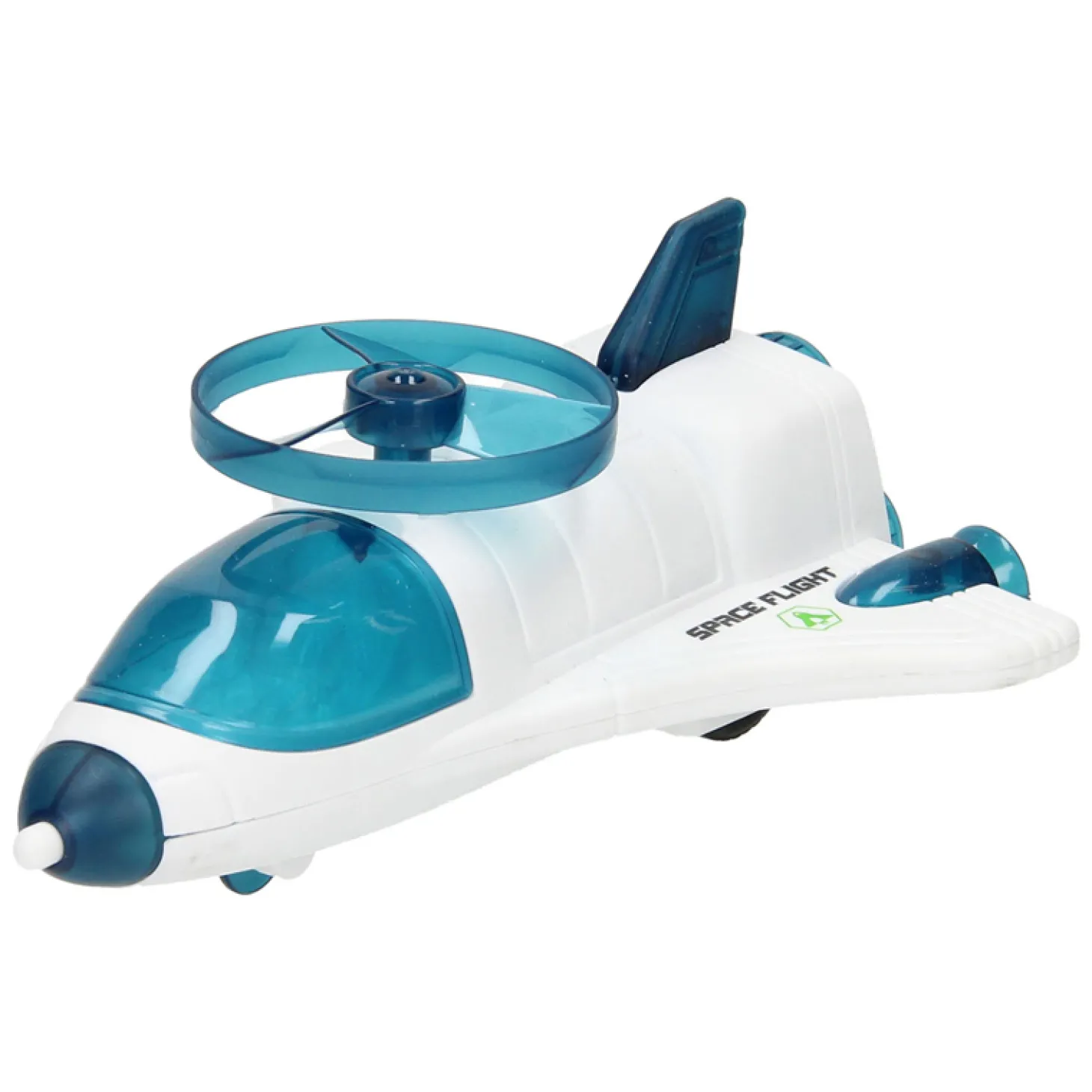 Space Shuttle met Afschietpropellor