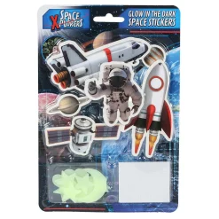 Space Xplorers Glow in the Dark Stickers - 21st.