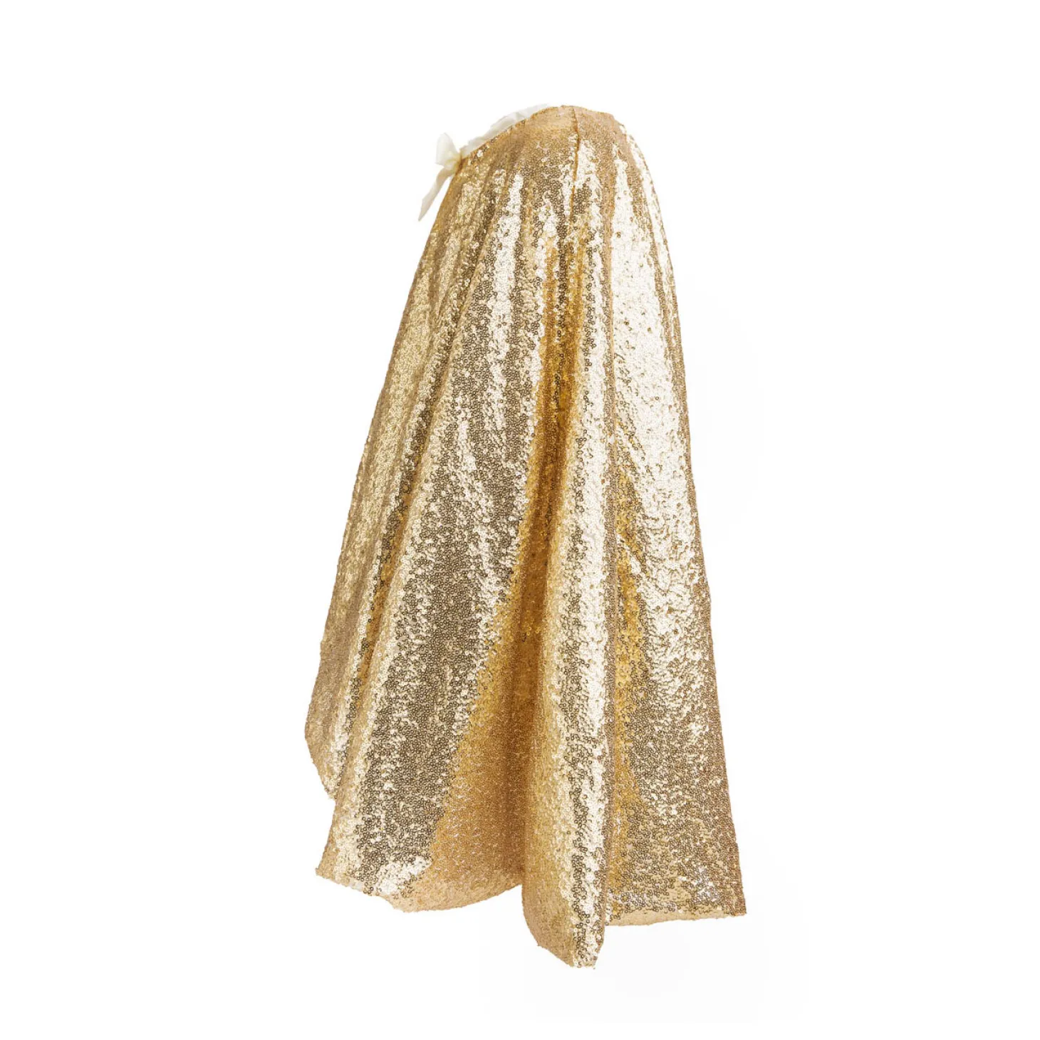 Sparkle Cape met Pailletten Goud, 4-6 jaar