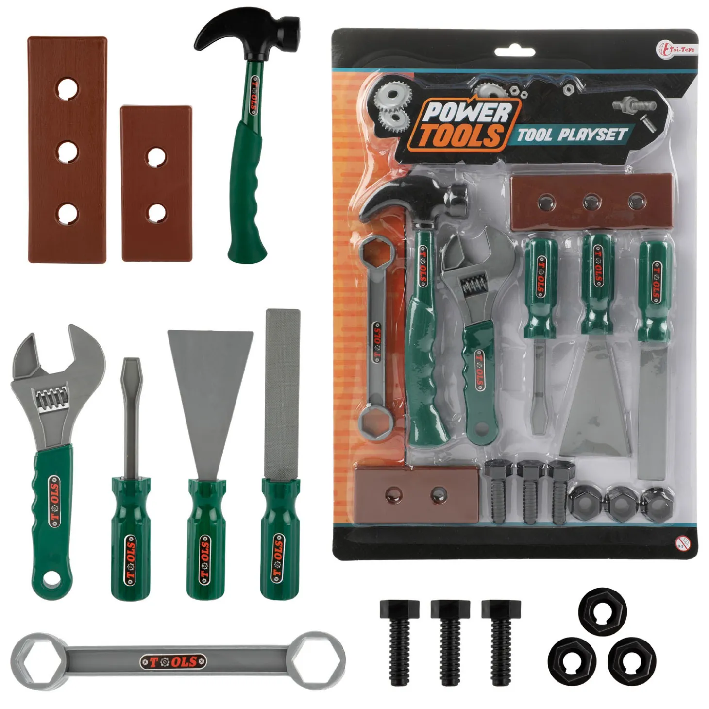 Speelgoed Gereedschapset, 13dlg.