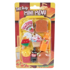 Speelset Fast Food Mini Menu