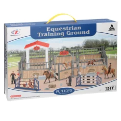 Speelset Paarden Rijbak met Speelfiguren en Accessoires