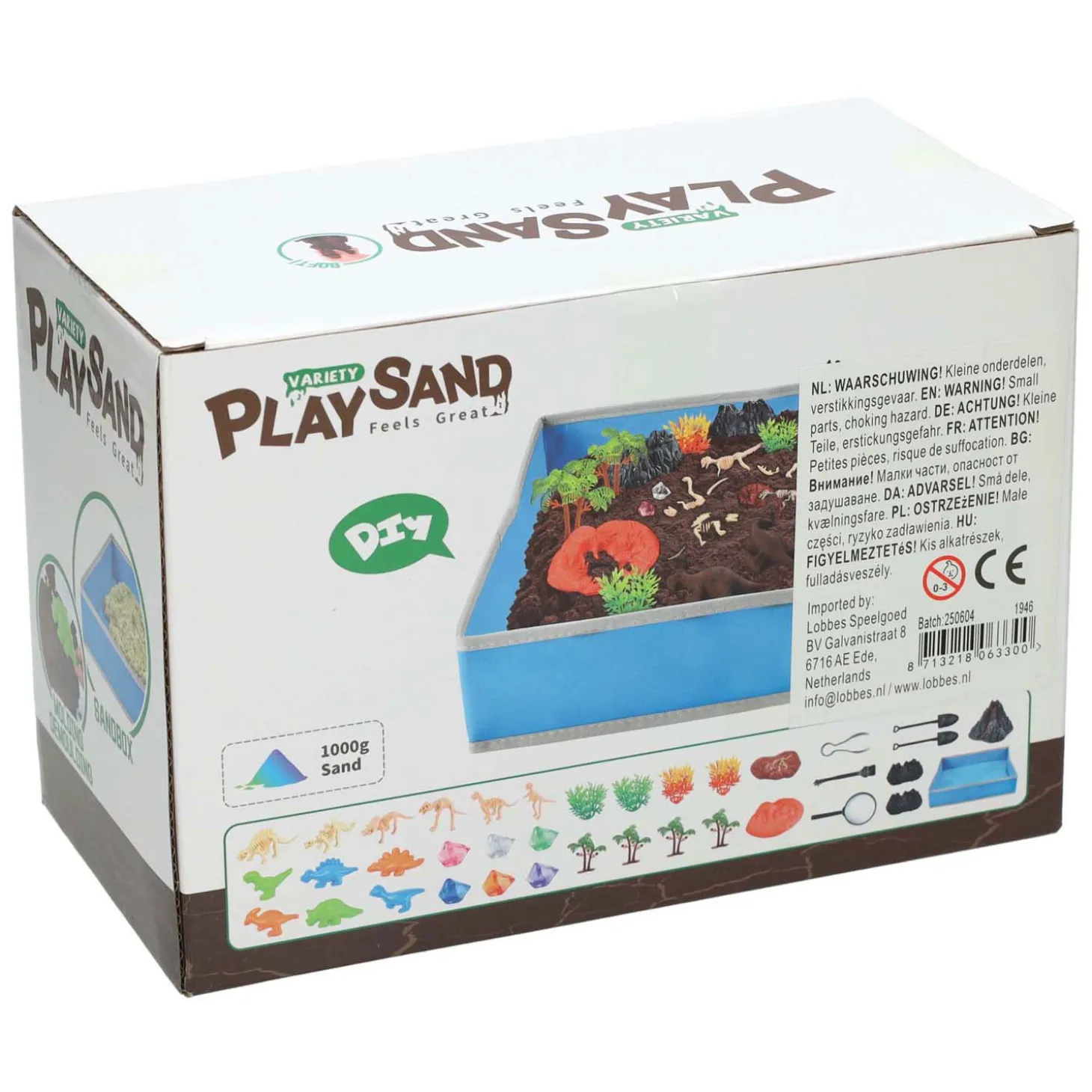 Speelzand Dinowereld met Speelmat