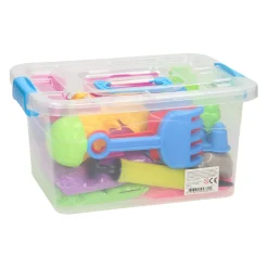 Speelzand Kasteel in Opbergbox