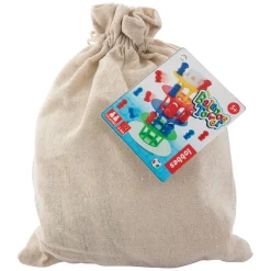 Spel Balance Tower in Katoenen Tasje