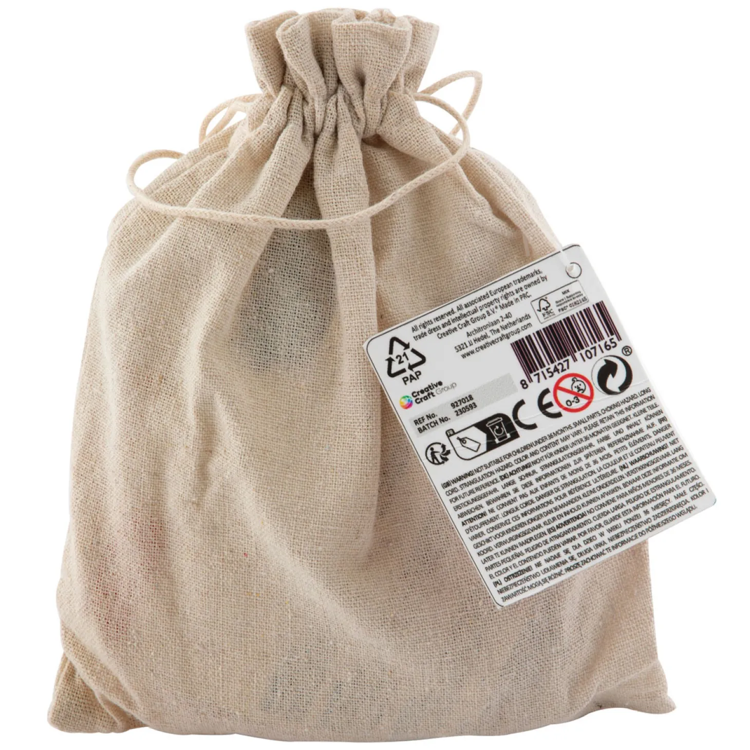 Spel Rocket Balance in Katoenen Tasje