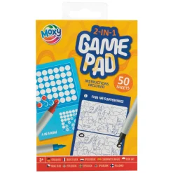 Spellenblok 2in1 A6, 50 Vellen