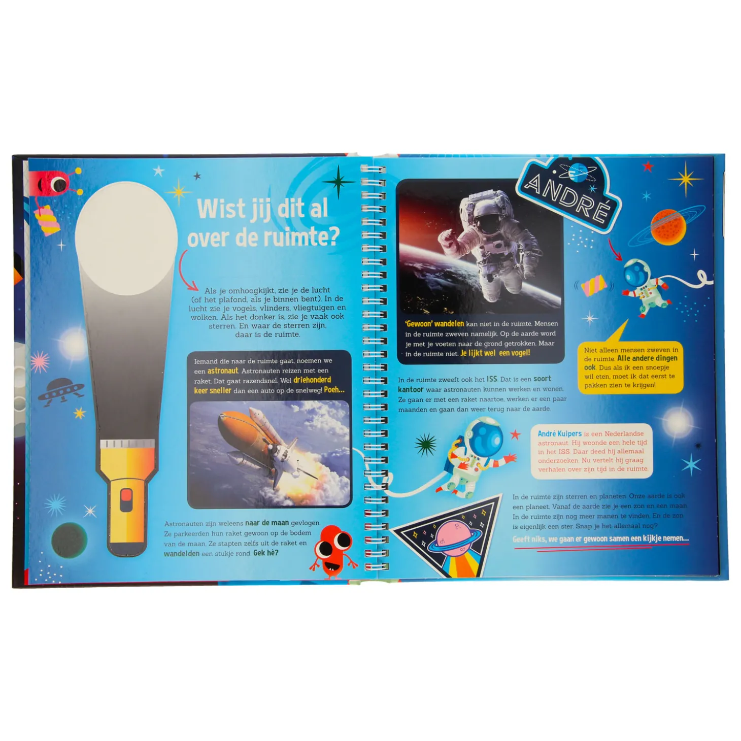Speuren in de Ruimte + Kartonnen Zaklamp