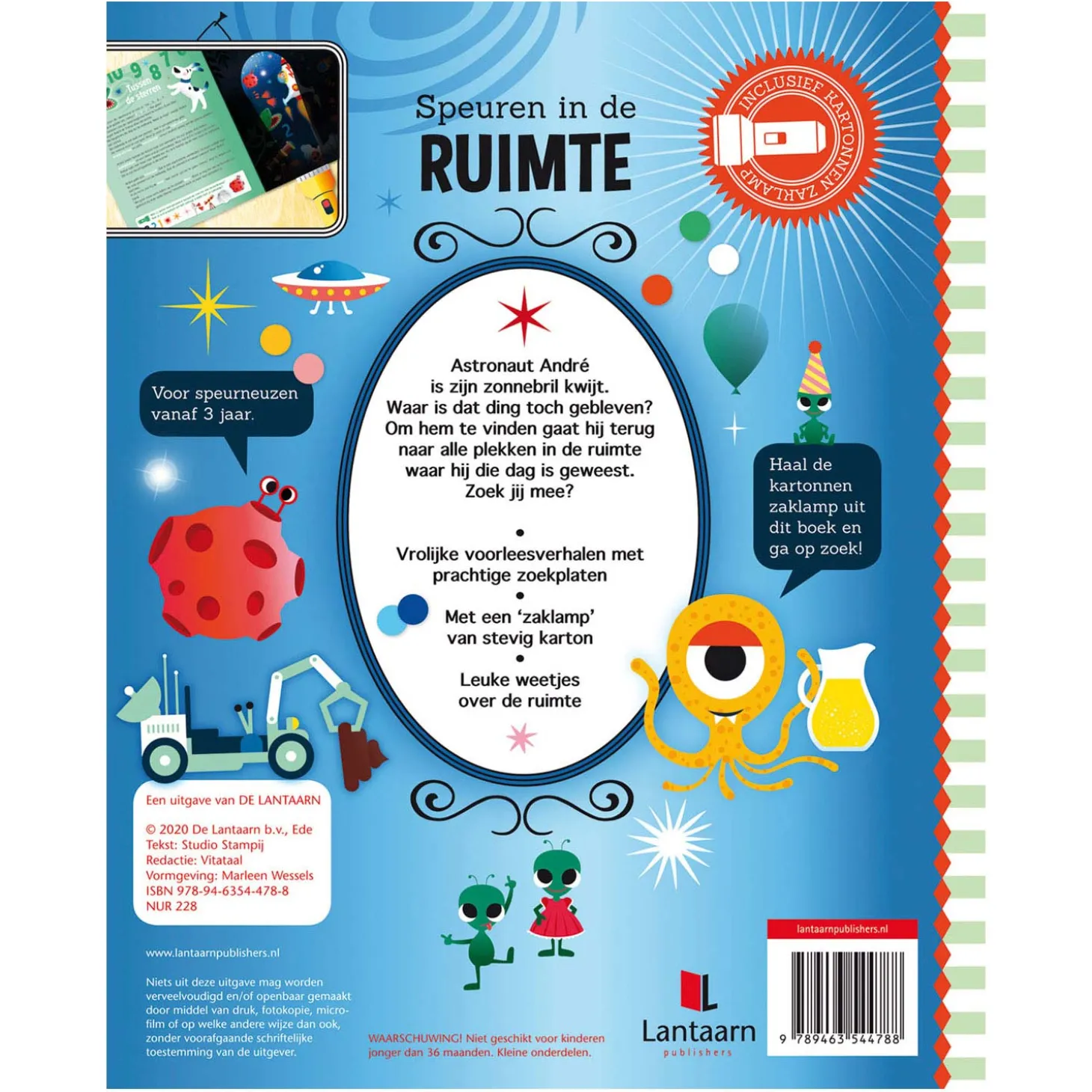 Speuren in de Ruimte + Kartonnen Zaklamp