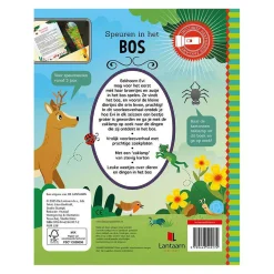 Speuren In het Bos Zoekboek met Kartonnen Zaklamp