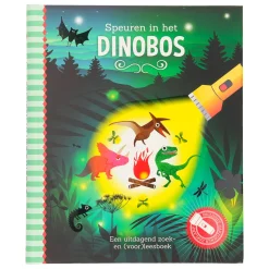 Speuren in het Dinobos + kartonnen zaklamp