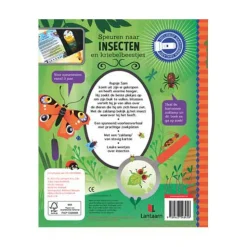 Speuren Naar Insecten Zoekboek met Kartonnen Zaklamp