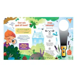 Speuren Naar Insecten Zoekboek met Kartonnen Zaklamp