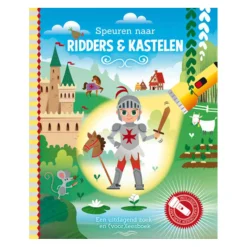 Speuren Naar Ridders & Kastelen Zoekboek met Kartonnen Zaklamp