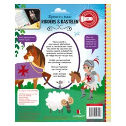 Speuren Naar Ridders & Kastelen Zoekboek met Kartonnen Zaklamp