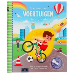 Speuren naar Voertuigen + kartonnen zaklamp