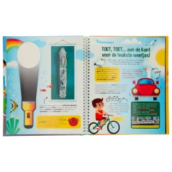 Speuren naar Voertuigen + kartonnen zaklamp