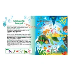 Speuren Naar Zeemeerminnen Zoekboek met Kartonnen Zaklamp