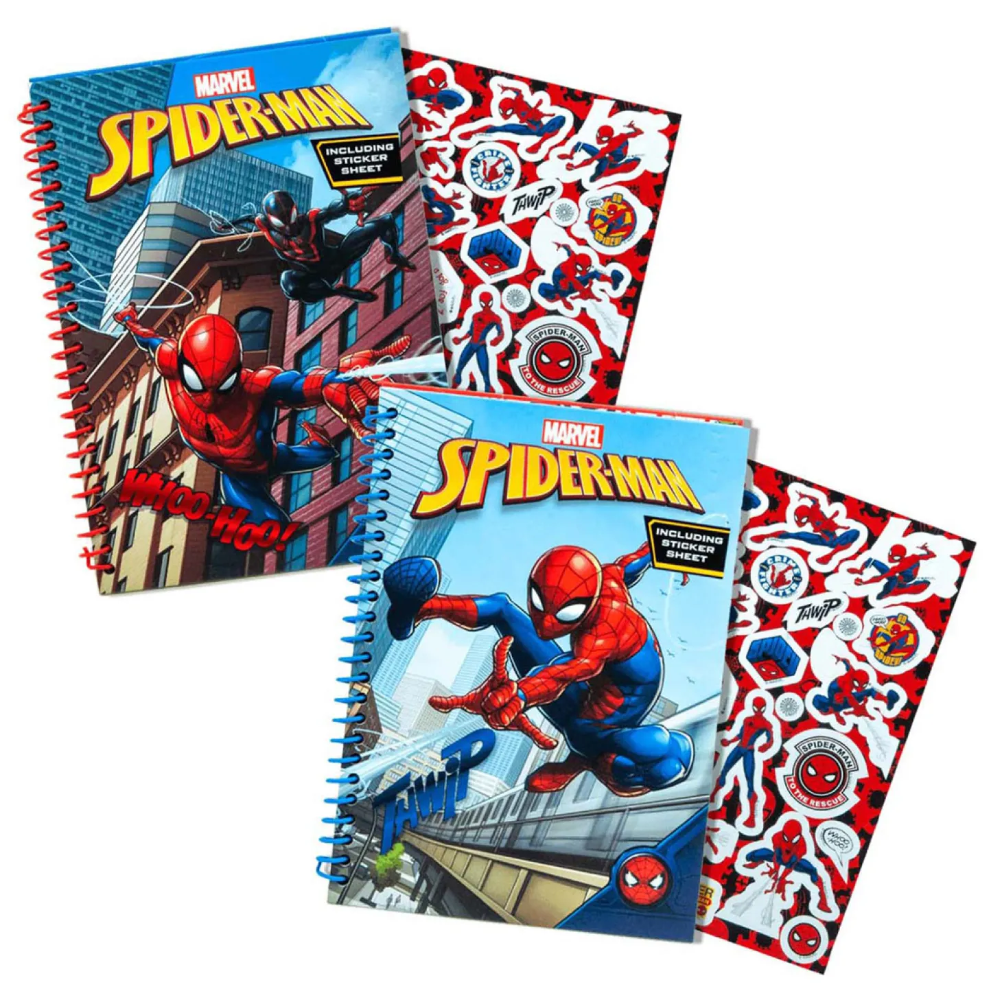 Spiderman Glitter Notitieboek