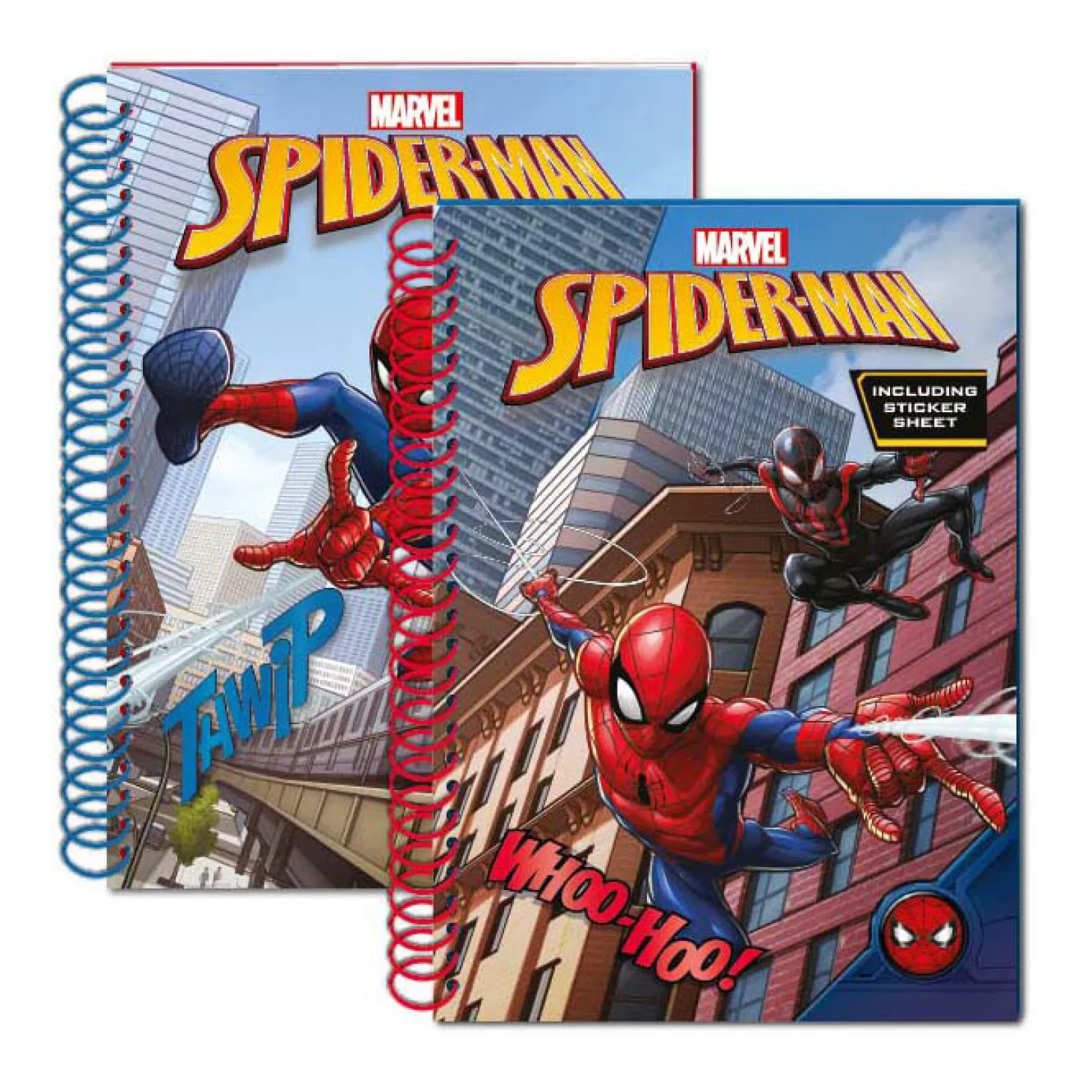 Spiderman Glitter Notitieboek