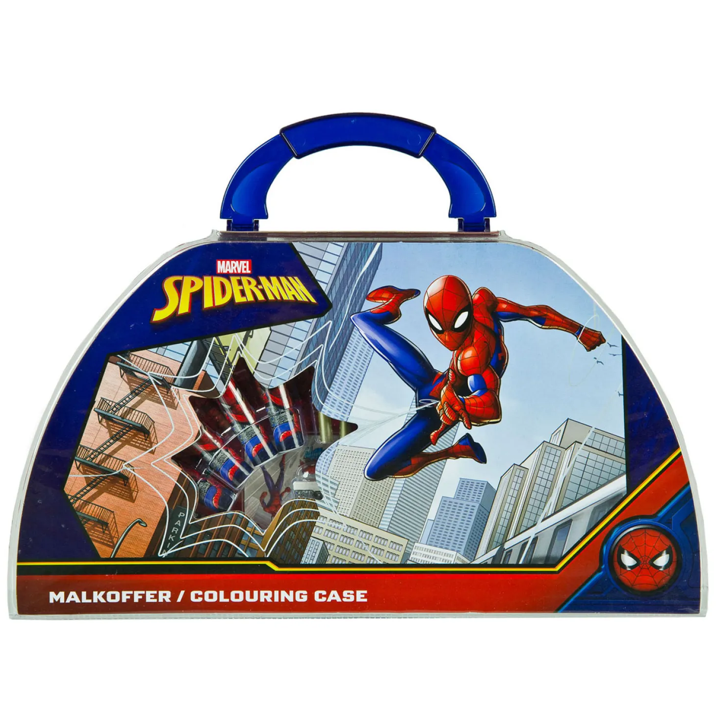 Spiderman Kleurkoffer, 51dlg.