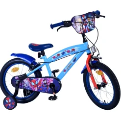 Spidey Fiets - 16 inch - Blauw - Twee handremmen