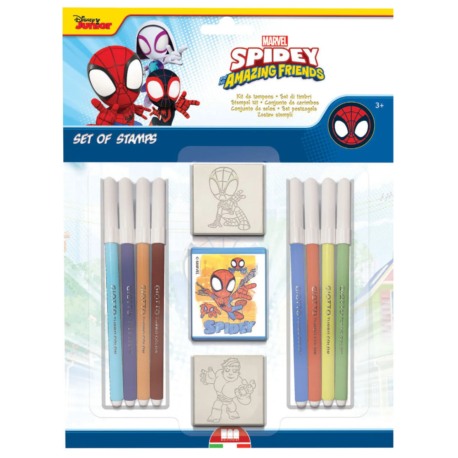 Spidey Stempelset, 11dlg.