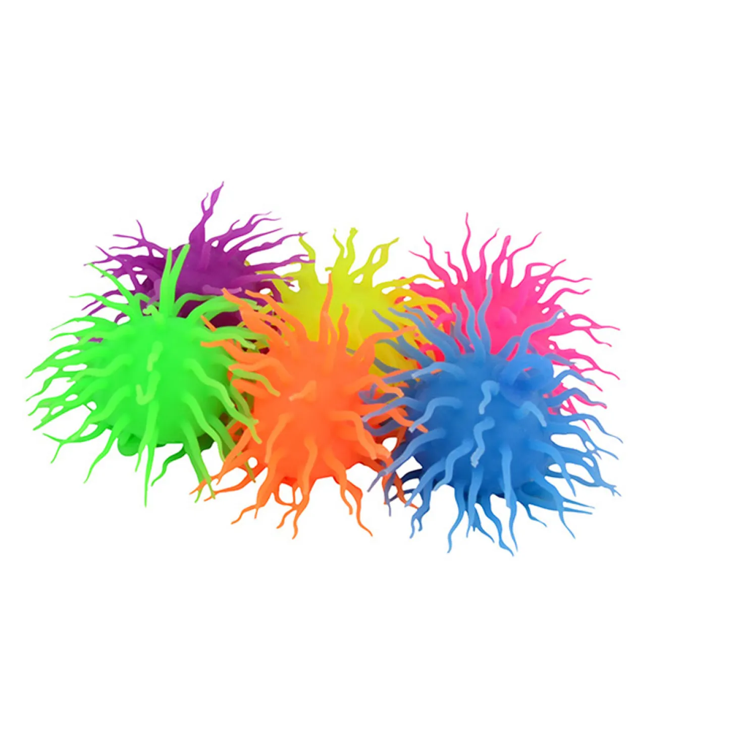 Spike Fluffy Bal met Licht, Ø 12cm